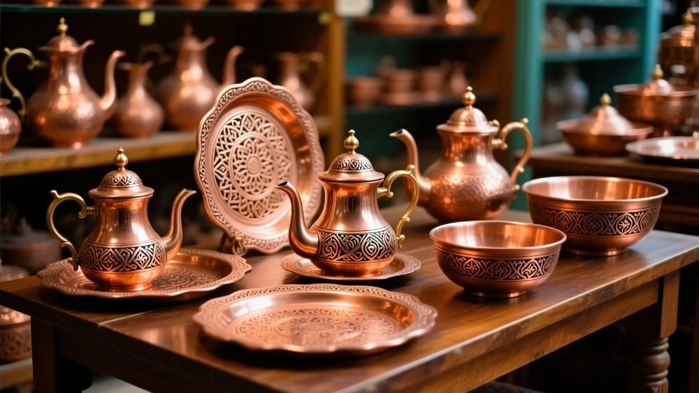 Buy Zanjan's original copper containers from the diamond store